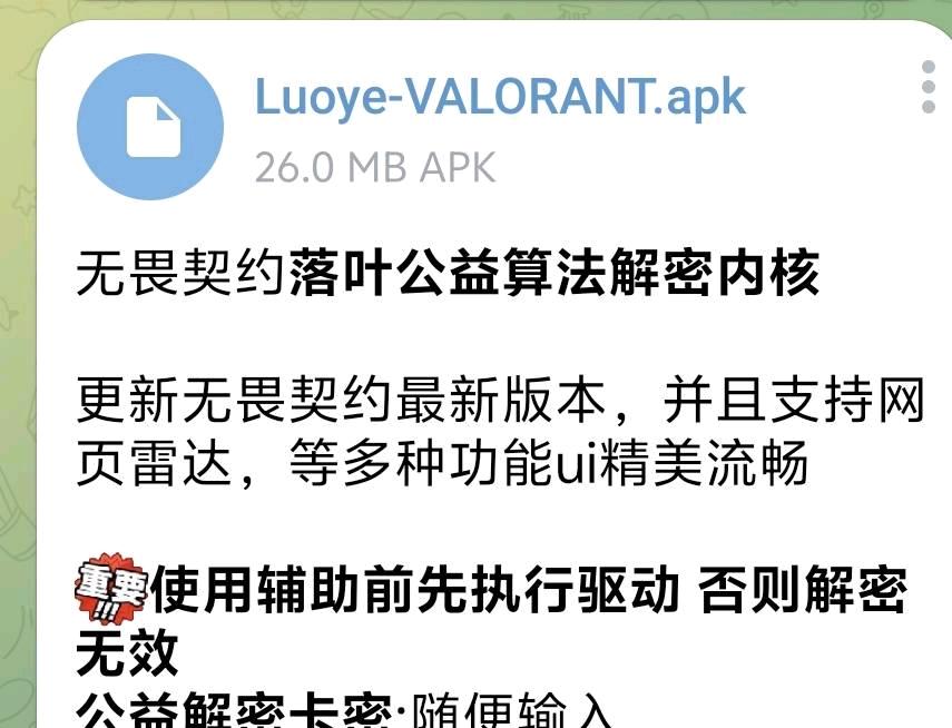 无畏契约落叶公益算法解密内核功能截图1