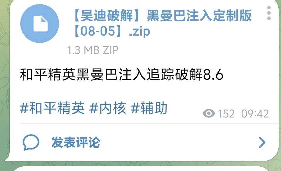 和平精英黑曼巴注入追踪破解8.6功能截图1