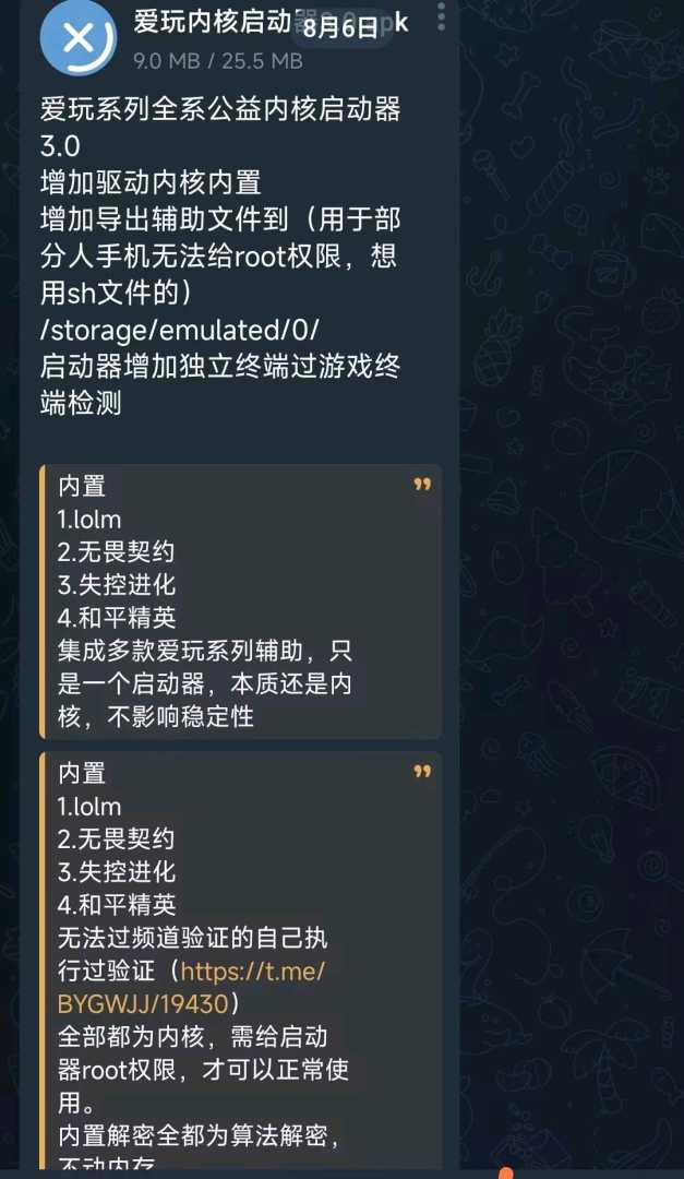 爱玩系列全系公益内核启动器3.0 - 帖子图片1