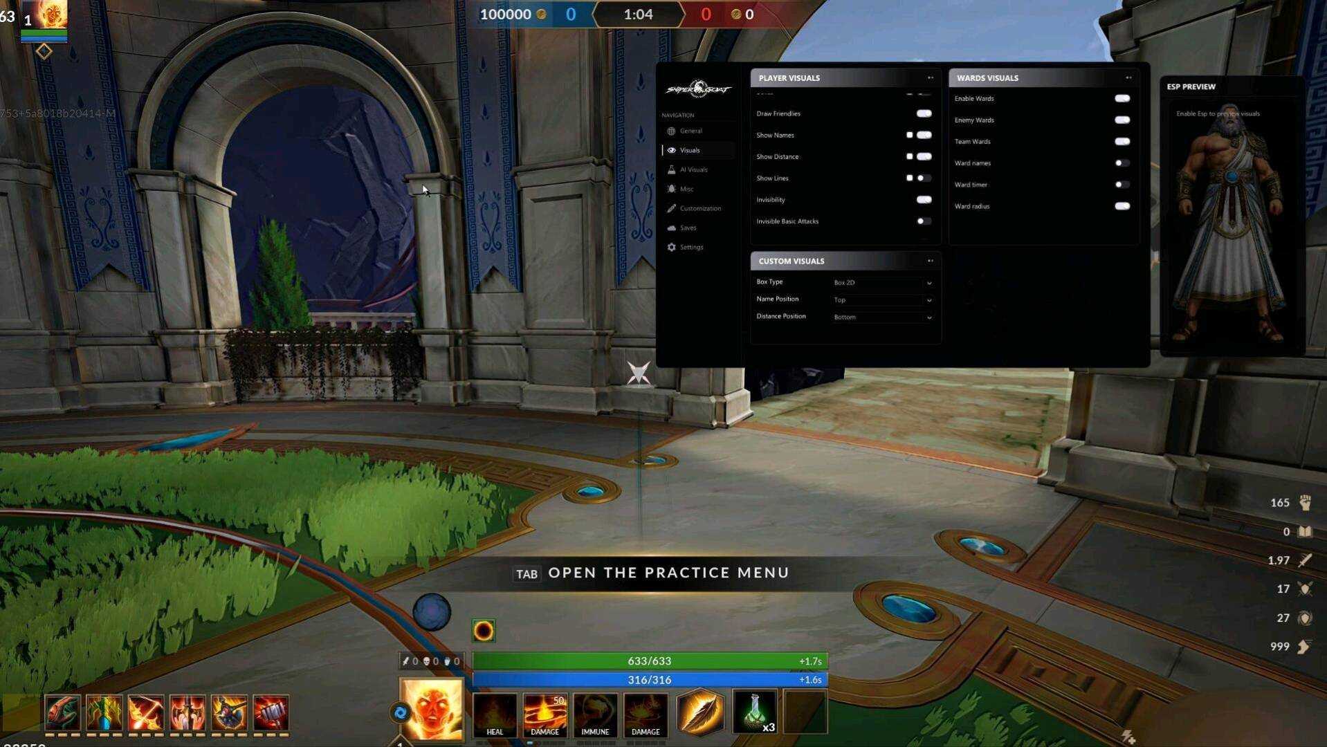 Smite 2《神之浩劫2》内部透视自喵扳机走位辅助8.6